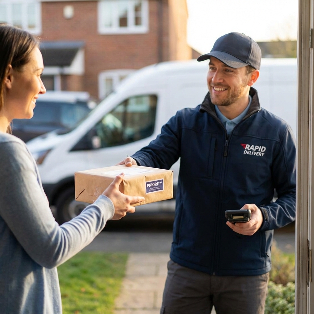 Same-Day Pick-Up Delivery Person